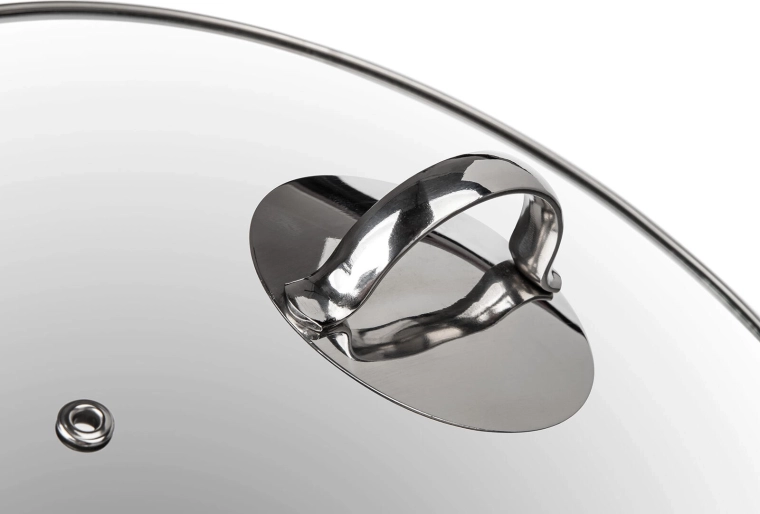 Coperchio in vetro per una visione perfetta