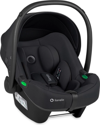 Seggiolino auto per bambini LIONELO Astrid i-Size 40–87 cm, Black Onyx