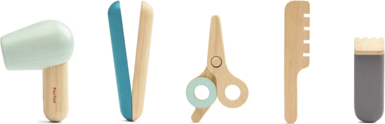 Set ricco per diversi scenari da parrucchiere