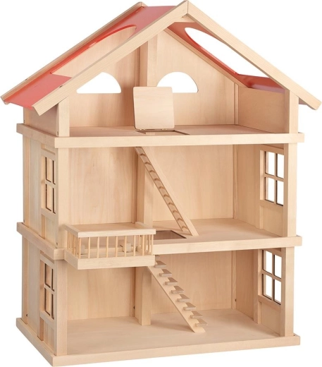 Grande casa in legno per bambole - fino a 3 piani
