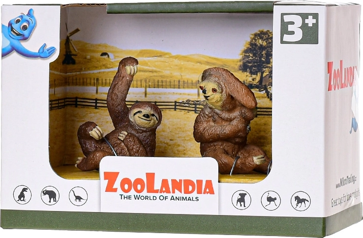 Animale con cucciolo per più possibilità di gioco