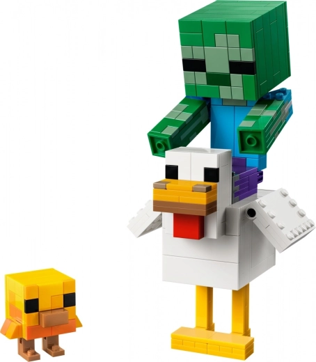 Scena iconica di Minecraft come modello da collezione