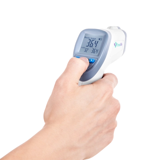 Misurazione senza contatto in 1 secondo