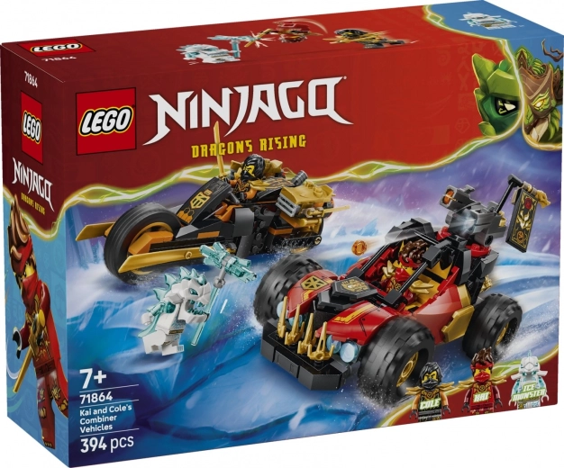 LEGO NINJAGO veicoli multifunzione di Kai e Cole