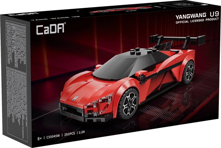Set di costruzioni CADA BYD Yangwang U9 - 1 pezzo
