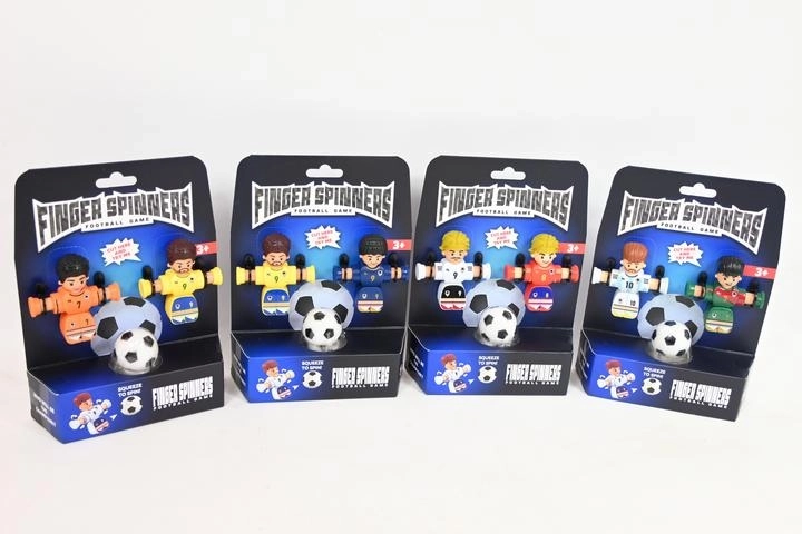 Finger spinner mini calcio balilla da tavolo – 2 giocatori e pallina