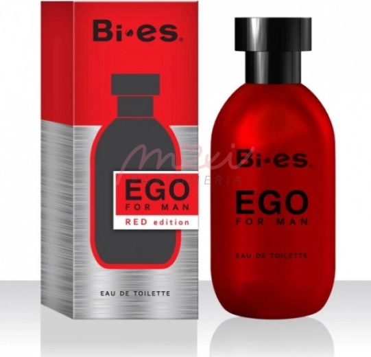 Eau de toilette da uomo BI-ES Ego Red 100 ml