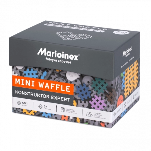 Set da Costruzione Mini Waffle Expert 501 pezzi
