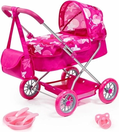 Passeggino per bambole BAYER Smarty con set di accessori