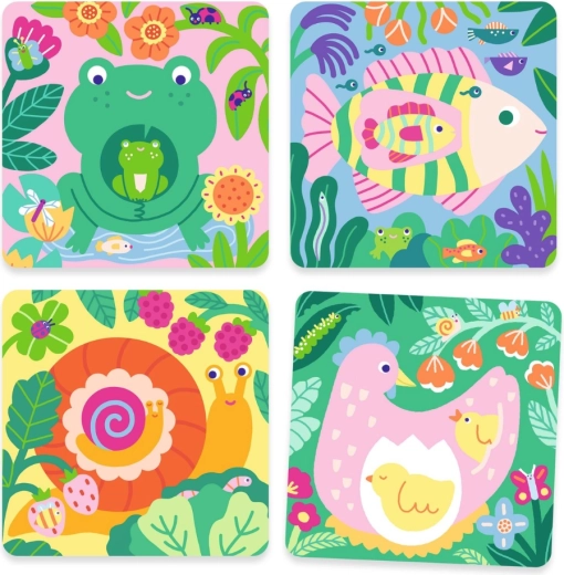 Schede resistenti, illustrazioni allegre