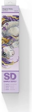 Diamond Dotz Magical Baby set di pittura con diamanti