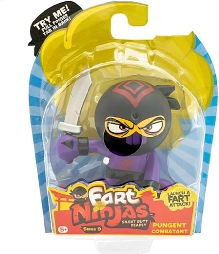 Fart Ninjas – action figure con suoni Pungent combatant (serie 9)