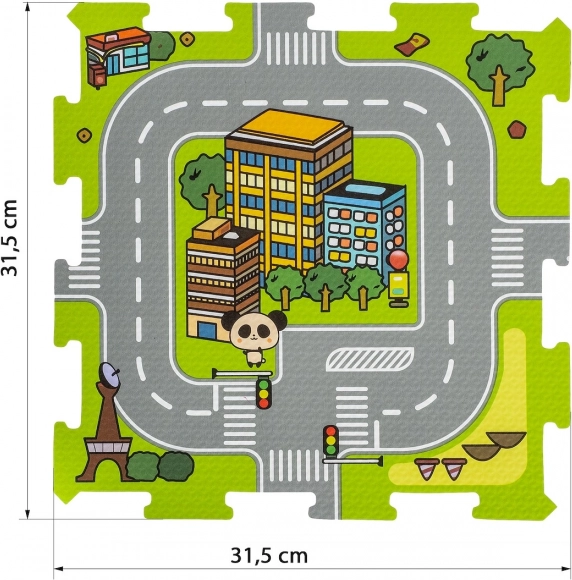 Mappa stradale per macchinine