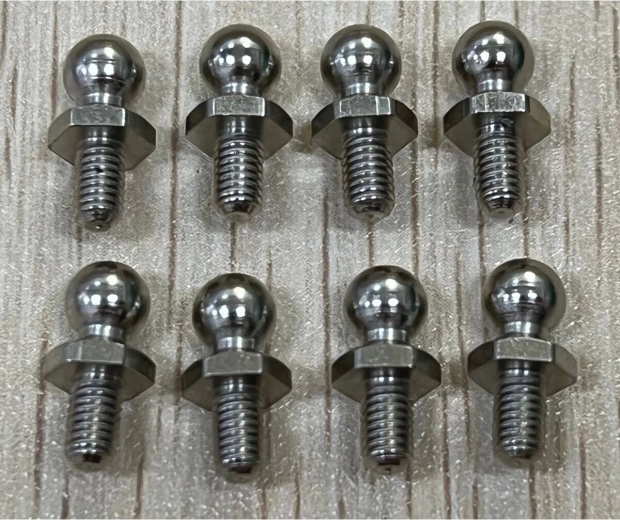 Viti a testa tonda per Whelon - 8 pz