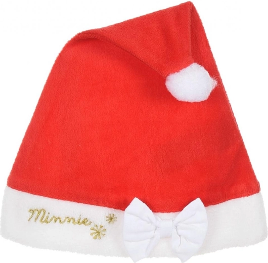 Cappello natalizio con fiocco