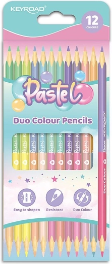Pastelli Keyroad Duo Pastel triangolari 12 pz