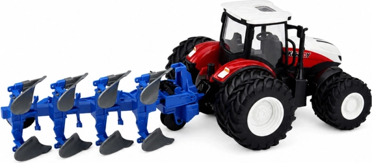 Aratro multisolco per un gioco agricolo realistico