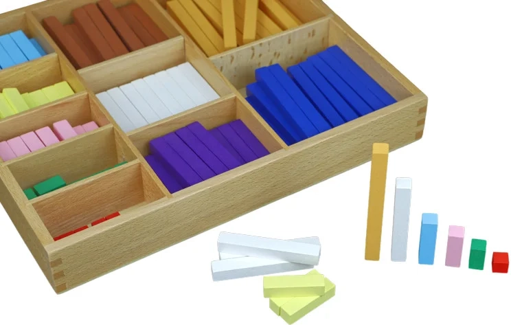 Materiale Montessori intuitivo per il conteggio