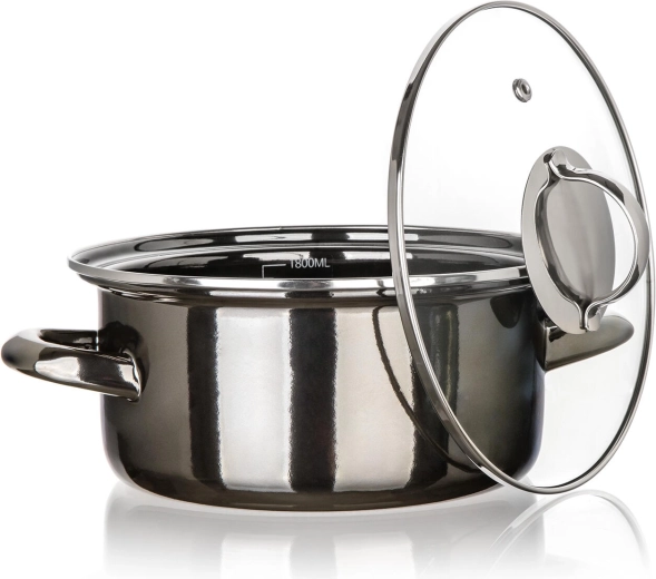 Coperchio in vetro per un comodo controllo della cottura