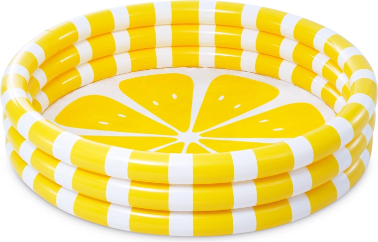 Piscina gonfiabile per bambini 147 cm con motivo ai limoni INTEX