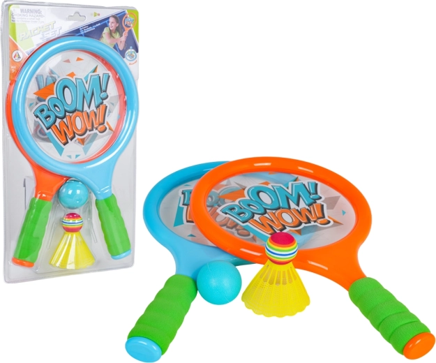 Set per bambini con racchette, pallina e volano