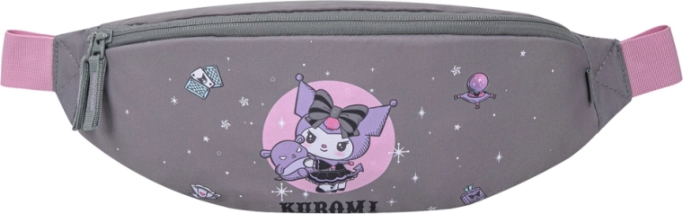 Marsupio Baagl snap Kuromi grigio