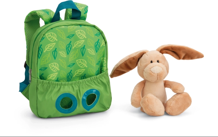 Coniglietto di peluche removibile 25 cm