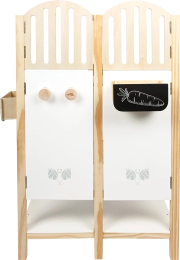 Mangiatoie con superficie a lavagna per etichette