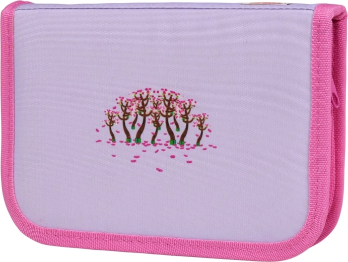 Astuccio scolastico Lego Purple Cherry Blossom con riempimento