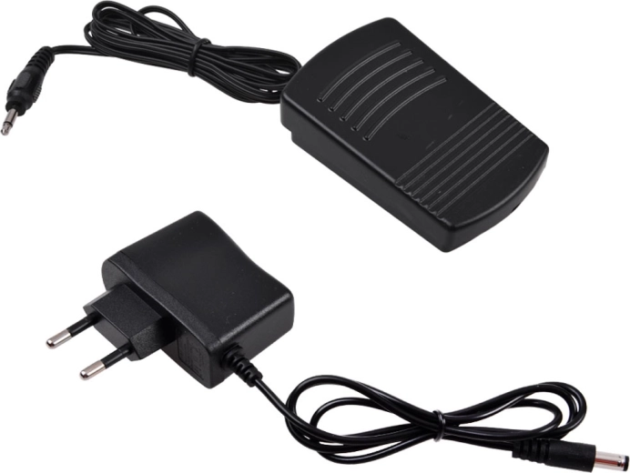 Controllo con pedale e 2 velocità