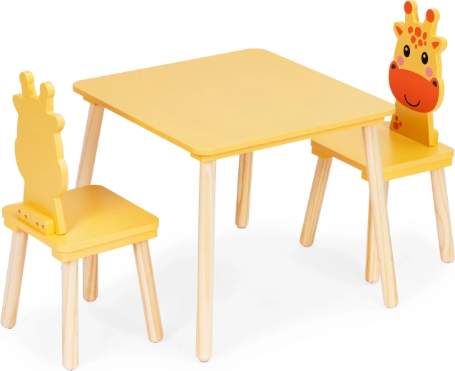 Schienali a forma di giraffa che i bambini adorano