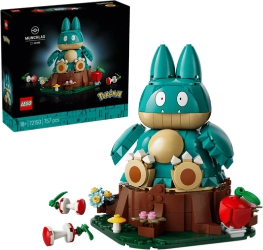 LEGO Pokémon Munchlax – modello costruibile da collezione