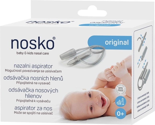 NOSKO Original aspiratore di muco nasale per aspirapolvere