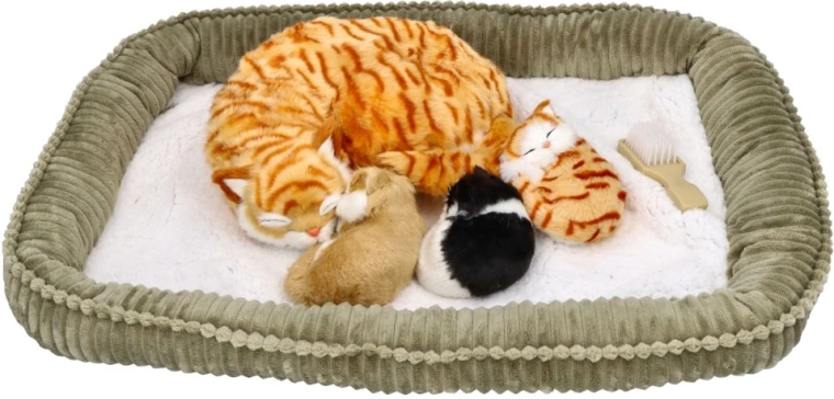 Famiglia di gatti con mamma gatta e 3 gattini Perfect Petzzz
