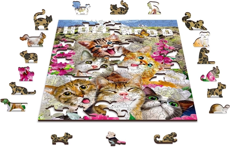 Puzzle ecologico in legno