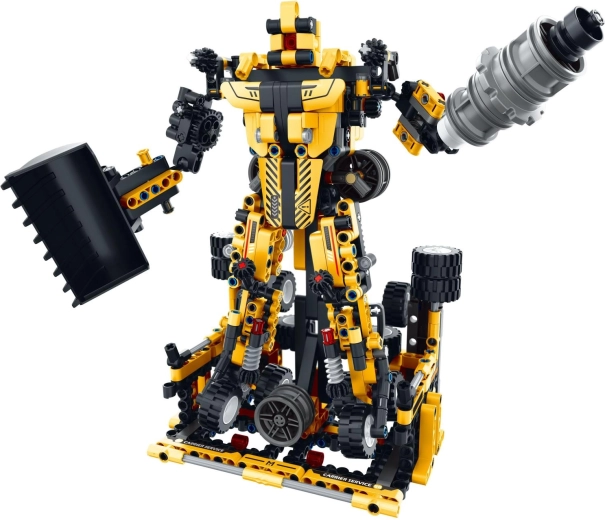 Combinazione di 6 modelli in un unico robot
