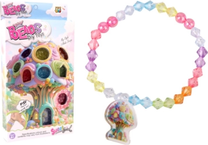 Akademia Mody set creativo per realizzare braccialetti con perline