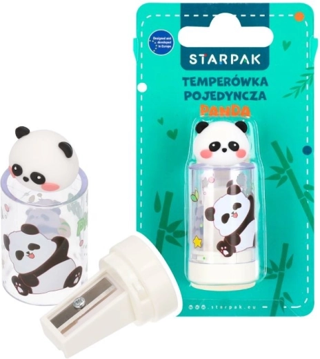 Temperamatite Panda con gomma - 1 pezzo