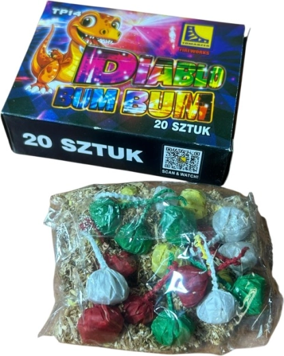 Mega palline scoppiettanti - 20 palline