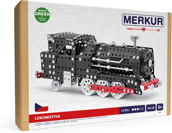 Locomotiva Merkur, costruzione metallica