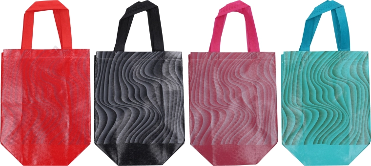 Borsa Regalo Piccola in Tessuto Non Tessuto Multicolore