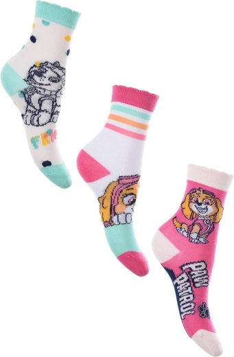 Set di 3 paia di calzini Paw Patrol