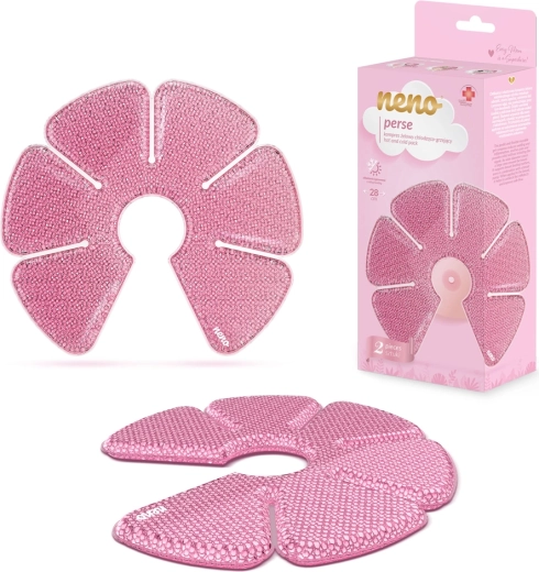 Neno Perse impacco gel caldo e freddo per il seno - 2 pezzi