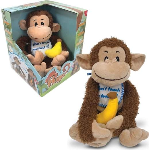 Scimmietta Hugo – scimmia di peluche con banana
