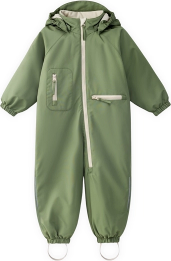 Tuta da bambino per mezza stagione Leokid Ulli Green quill, taglia 110 (5–6 anni)