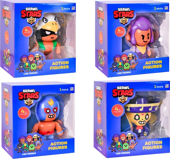 Action figure Brawl Stars serie 1, 16,5 cm - 1 pezzo