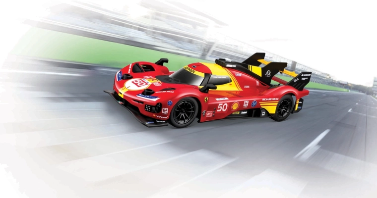 Controllo fluido a 2,4 GHz senza interferenze