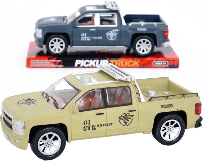 Macchinina pick-up in plastica a frizione 26 cm - 1 pezzo