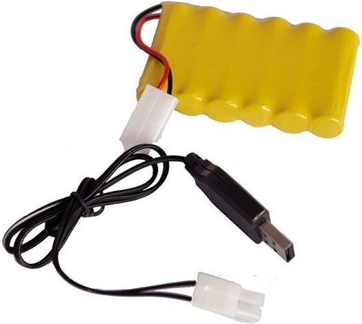 Batteria ricaricabile e ricarica via USB