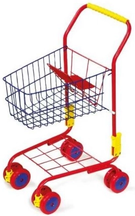 Carrello della Spesa per Bambini Small Foot Rosso